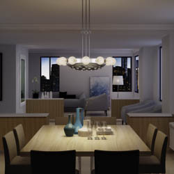 Cosmo 12-Light LED Chandelier